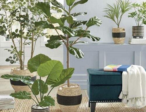 Trucos para decorar con plantas artificiales las estancias de tu casa